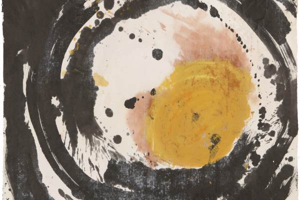 Zhang Hongtu, Story of One Circle, 1983, Ink, gouache and acrylic on rice paper, Courtesy of the artist