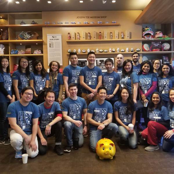 Bloomberg Volunteers at MOCA's Lunar New Year Family Festival