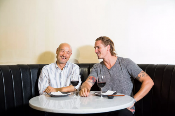 Jeff Lam and Eddy Buckingham, owners of Chinese Tuxedo and the Tyger. Photo by Emma Cleary.