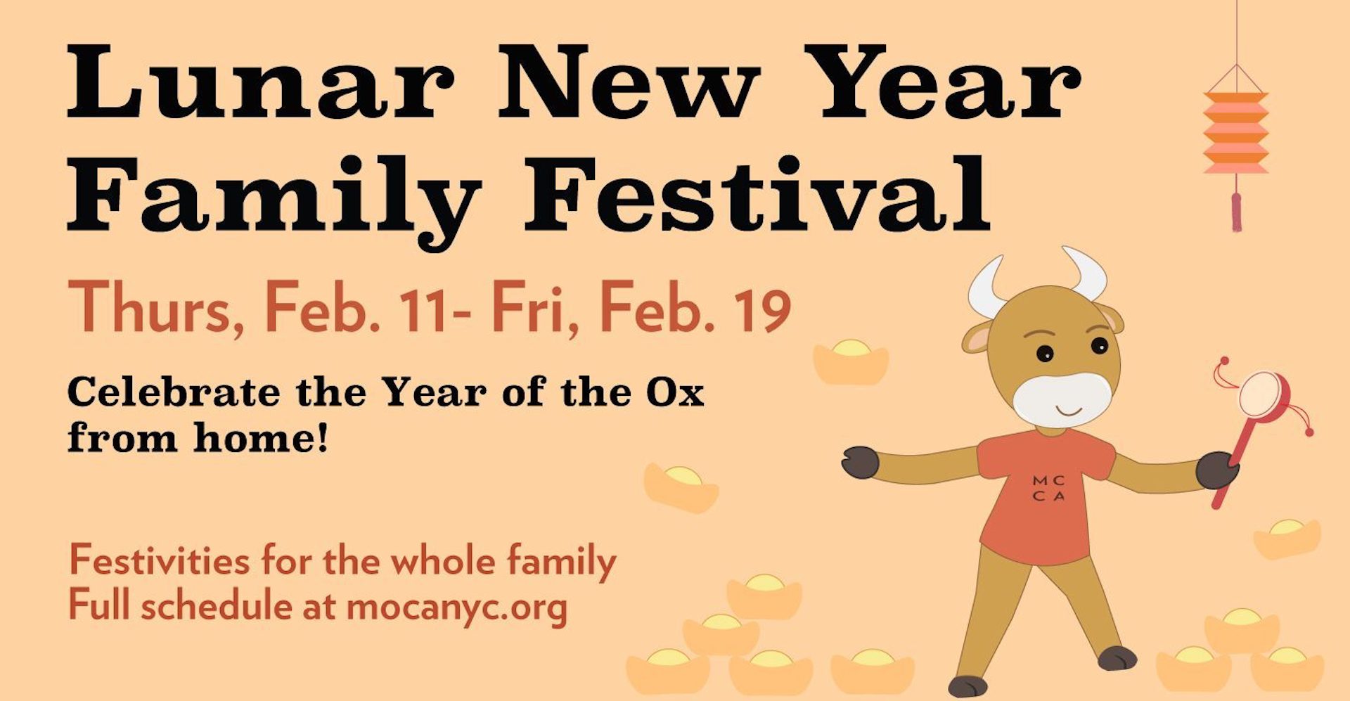 Lunar New Year Family Festival Web Banner