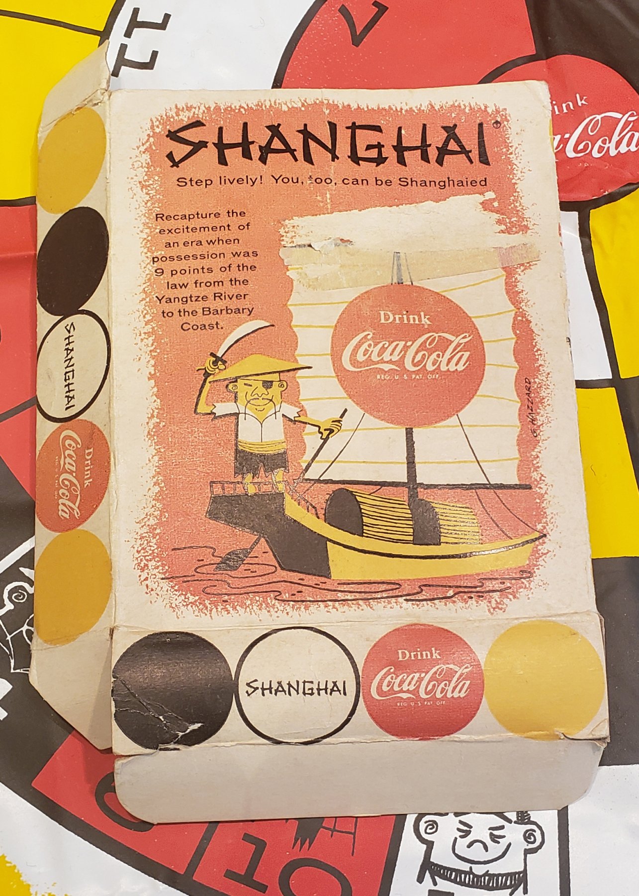 Shanghai, game box front. Courtesy of Roy Delbyck, Museum of Chinese in America (MOCA) Collection.