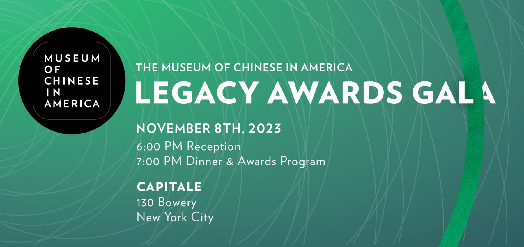 LEGACY AWARDS GALA 2023 – Museum of Chinese in America