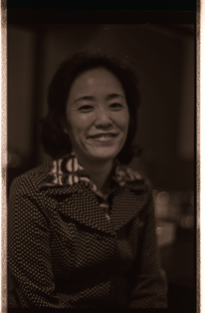2025.002.160-35  Portrait of Joan Hsu, President of the Overseas Chinese Music and Arts Center. Photograph taken by Emile Bocian, Museum of Chinese in America (MOCA) Collection.