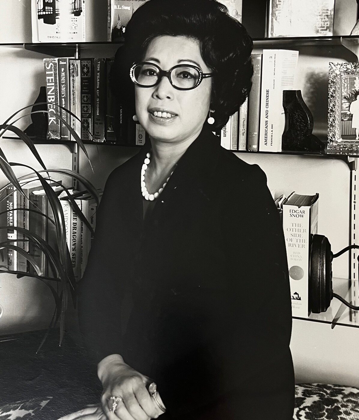 宋李瑞芳博士，美国华人历史研究的先驱。图片由宋李瑞芳博士捐赠，美国华人博物馆（MOCA）馆藏。