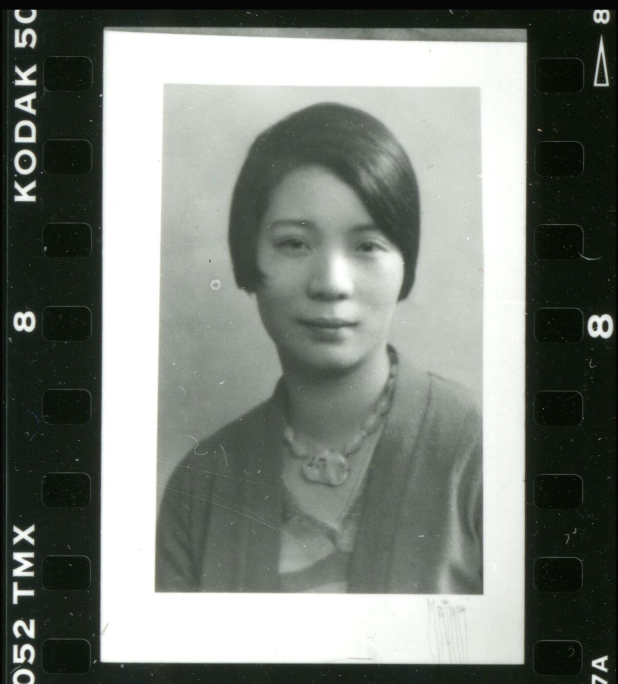 李美步（Mabel Ping-Hua Lee）博士肖像。美国华人博物馆（MOCA）第一华人浸信会馆藏。