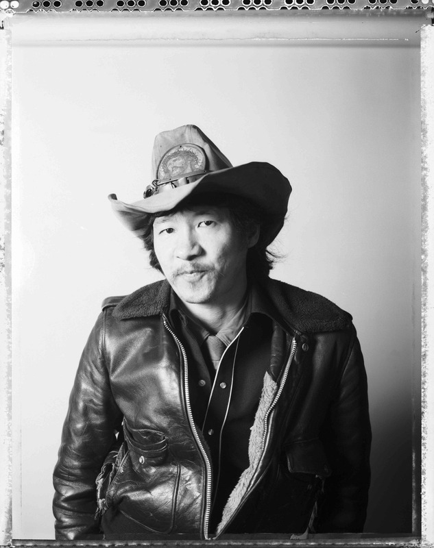 Martin Wong in a signature cowboy outfit, photographed by Tom Warren, 1984. From “Martin Wong,” P·P·O·W, https://www.ppowgallery.com/. Copyright © The Martin Wong Foundation.